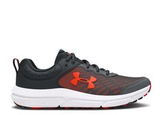 Кроссовки Assert 10 AC GS Under Armour, черный/красный