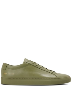Common Projects кеды Achilles на шнуровке, зеленый