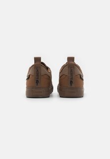 Кроссовки на шнуровке POWERCOURT Lacoste, коричневый