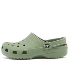 Туфли броги Crocs Classic Clog, цвет Moss