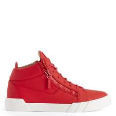 Джузеппе Занотти The Shark 5.0 Mid Giuseppe Zanotti, красный