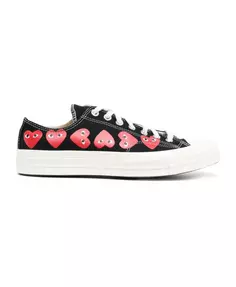 Кроссовки Converse с принтом в виде сердца Comme Des Garçons Play, черный