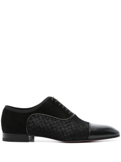 Туфли Greggo Oxford Christian Louboutin, черный