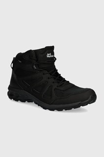 Обувь Jack Wolfskin Woodland 2 Texapore Mid, черный