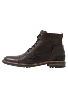 Ботильоны на шнуровке Bullboxer, цвет dark brown