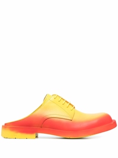 CamperLab оксфорды 1978 с эффектом градиента и открытой пяткой, желтый