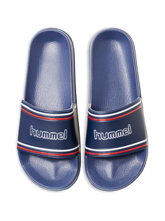 Тапочки Hummel Sandalen & Poolschuhe Pool Slide Retro, темно синий