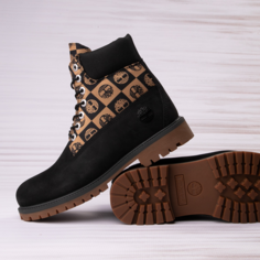 Мужские ботинки Timberland Classic Patchwork 6 дюймов, черный