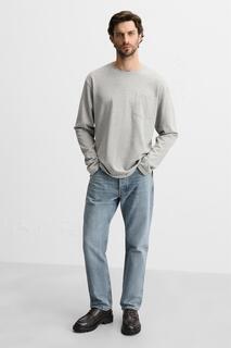 Кожаные ботинки для палубки ZARA, коричневый