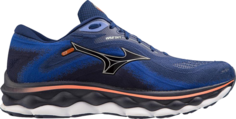 Кроссовки Wave Sky 7 Blue Depths Silver, синий Mizuno