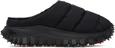 6 Moncler 1017 Alyx 9SM Черные мюли Trailgrip Après Mules Moncler Genius