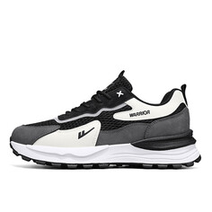 Кроссовки WARRIOR Lifestyle Shoes Men Low-top Gray/Beige, черный