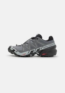 Кроссовки Salomon SPEEDCROSS 6, цвет Quiet Shade/Black/Pearl Blue