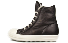 Кроссовки мужские Rick Owens с высоким верхом, черный / белый