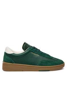 Кроссовки MICHAEL Michael Kors Wilton Leather and Suede Sneaker 42F4WLFS1L Negro, черный
