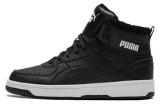 Кеды Puma Rebound Skateboarding Unisex 375576-01, черный/белый