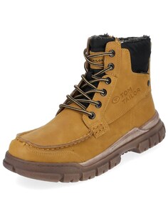 Ботинки TOM TAILOR Lace-Up Boots, коричневый