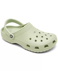 Мужские и женские классические сабо от Finish Line Crocs, зеленый