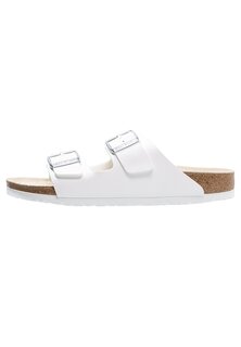 Тапочки Arizona Narrow Fit Birkenstock, цвет weiß