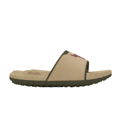 Кроссовки UFC x Project Rock 3 Slide, цвет Desert Sand Under Armour