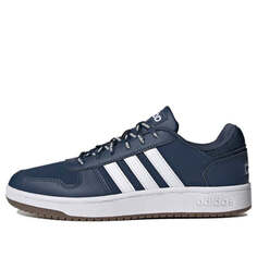 Кроссовки neo hoops 2.0 shoes Adidas, синий