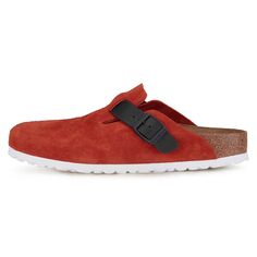 Сандалии Boston VL Birkenstock, цвет Schwarz/Weiß