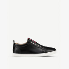 Кожаные низкие кеды FAV Fique A Vontade Christian Louboutin, черный
