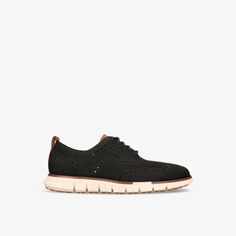 Zerøgrand трикотажные оксфорды wingtip stitchlite Cole Haan, черный