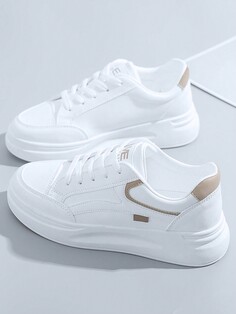 Обувь женская мода повседневная спортивная белая, хаки NO Brand
