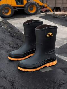 Мужские водонепроницаемые резиновые сапоги для улицы NO Brand
