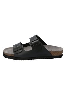 Мюли на плоской подошве Mephisto, цвет black