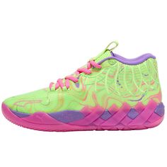 Баскетбольные кроссовки MB.01 Inverse Toxic Puma, цвет Violett