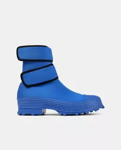 Синие ботинки унисекс на липучке camperlab, синий