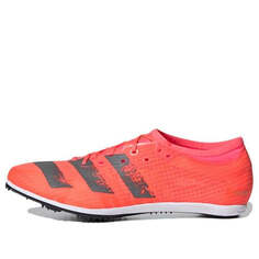 Кроссовки adizero амбиции шипы Adidas, розовый