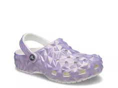 Сабо Classic Iridescent Geometric Clog Crocs, цвет iridescent