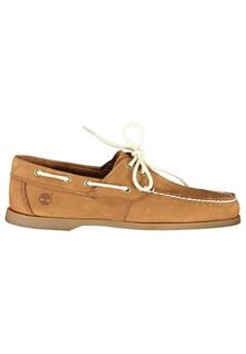 Классические кожаные формальные туфли на шнуровке Timberland, коричневый