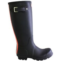 Оригинальные высокие резиновые сапоги в Hunter, черный