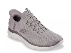 Кроссовки Hands Free Slip-Ins Summits High Range Slip-On Sneaker Skechers, серо-коричневый