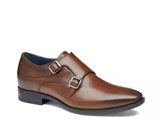 Слипоны Gibbons Monk Strap Slip-On Johnston & Murphy, темно-коричневый