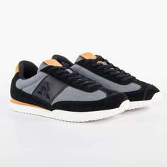 Кроссовки veloce из денима Le Coq Sportif, черный