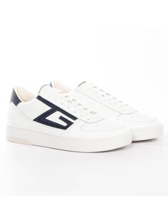 Кроссовки classic salerno с логотипом g Guess, белый