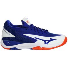 Теннисные туфли wave импульс переменного тока Mizuno, синий