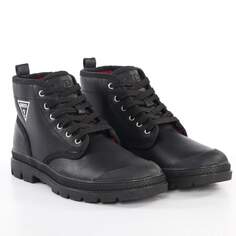 Ботинки homme classic с треугольным логотипом Guess, черный