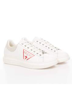 Кроссовки с логотипом треугольником Guess, белый