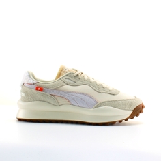Синтетические кроссовки на шнуровке style rider x size 374557 01 Puma, бежевый