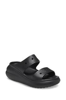 Классические сандалии с эффектом потертости Crocs, черный