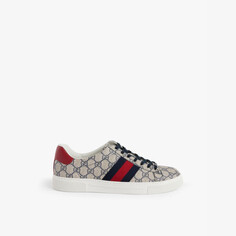 Кроссовки Ace Supreme из парусины Gucci, бежевый