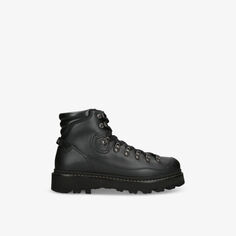 Кожаные походные ботинки Peka Trek Moncler, черный