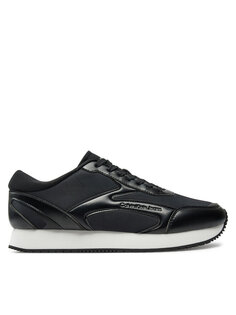 Кроссовки Calvin Klein Jeans Retro Runner Multilayer YM0YM01117, черный