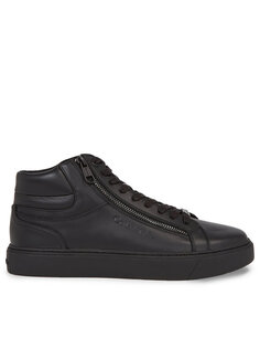 Кроссовки Calvin Klein High Top Lace Up W/Zip Rubb HM0HM01269, черный